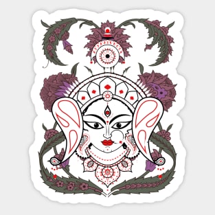 Maa Durga Sticker